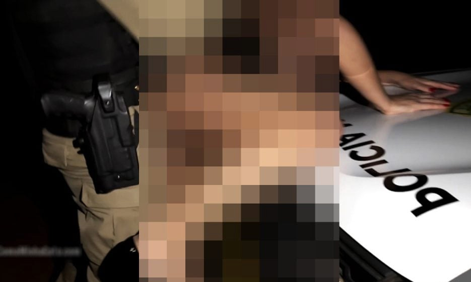 Mulher posta vídeo fazendo sexo com PM no capô de viatura no Paraná