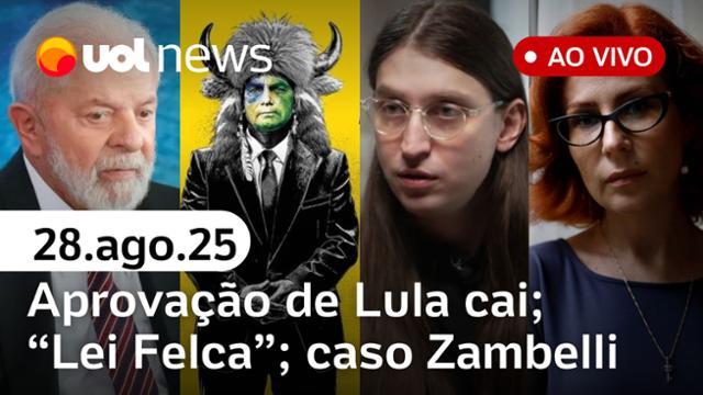 UOL News 1ª Edição com Fabíola Cidral | Programa Completo | 28 de agosto de 2025