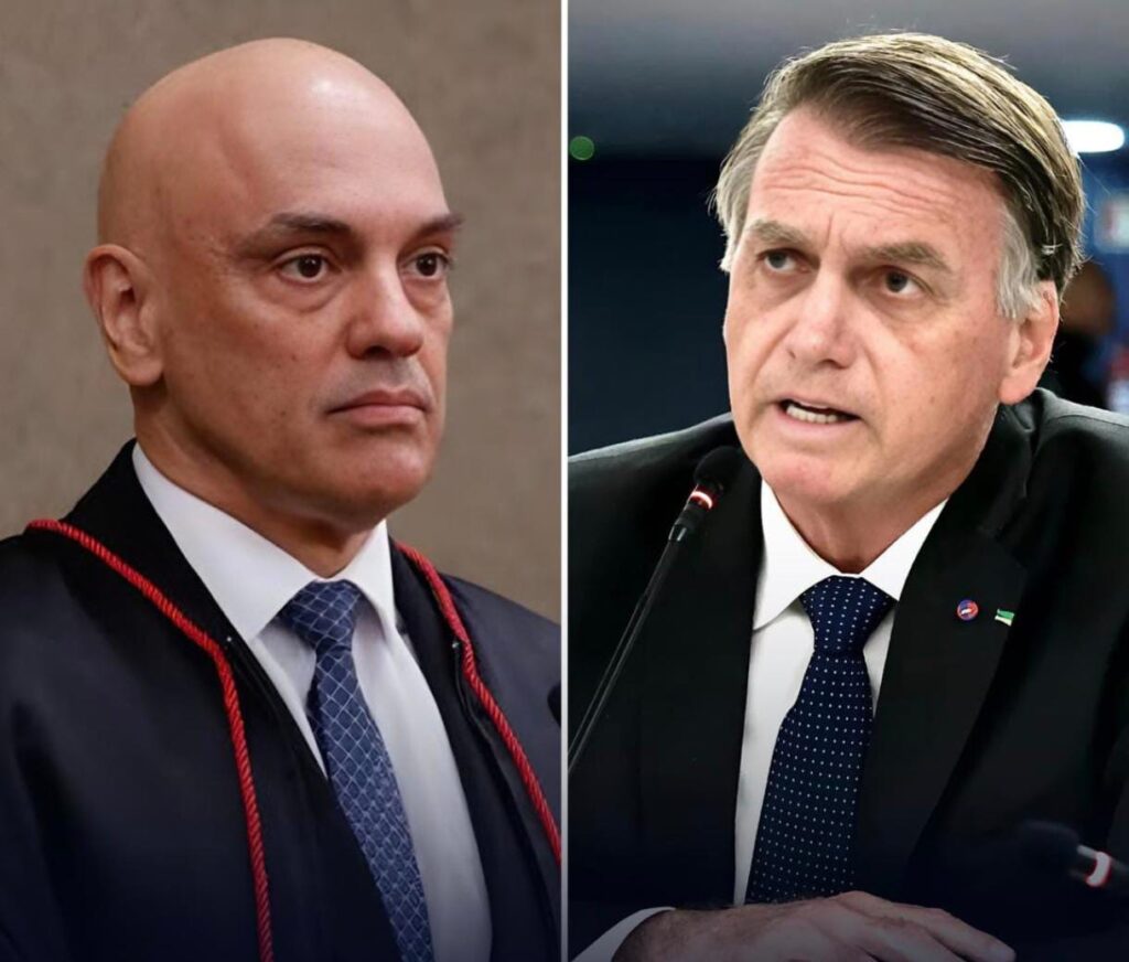 Bolsonaro pede autorização a Moraes para receber parlamentares e lideranças do PL