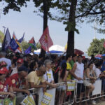 Contra anistia, esquerda ocupa local de atos bolsonaristas - 21/09/2025 - Poder
