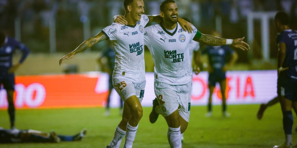 Copa do Nordeste: Bahia vence Confiança por 4 a 1 e encaminha título