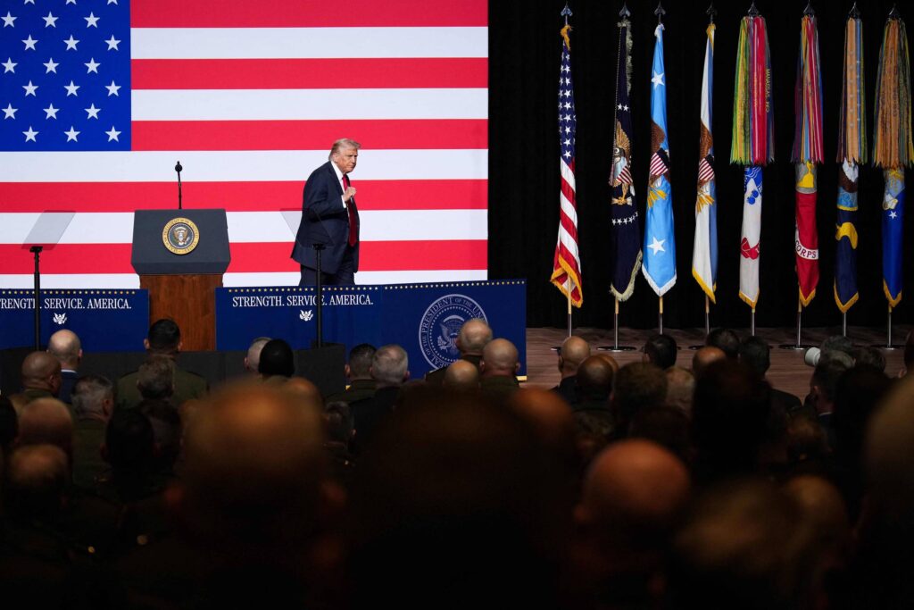 EUA: Veja frases de reunião de Trump com cúpula militar - 30/09/2025 - Mundo