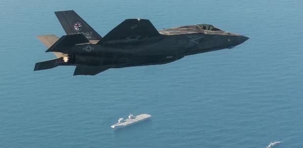 EUA ordenaram envio de caças F-35 ao sul do Caribe