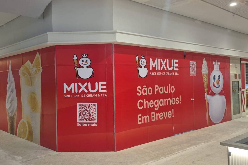Fast food chinês Mixue abre 1ª loja no Brasil em SP - 11/09/2025 - Mercado