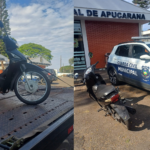 Motoneta furtada é recuperada pela Guarda Civil em Apucarana