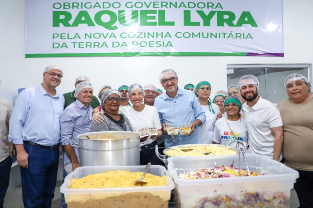 No Sertão do Pajeú, governadora Raquel Lyra anuncia fim de rodízio de água em São José do Egito e entrega duas Cozinhas Comunitárias