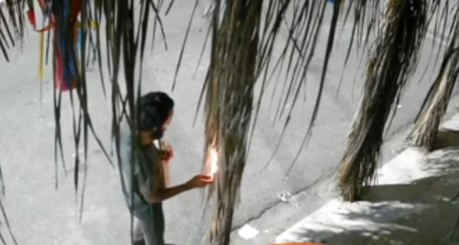 Homem é preso após incendiar lanchonete em Caruaru; Confira o vídeo
