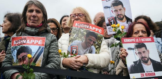 Famílias aguardam a liberação de reféns pelo Hamas