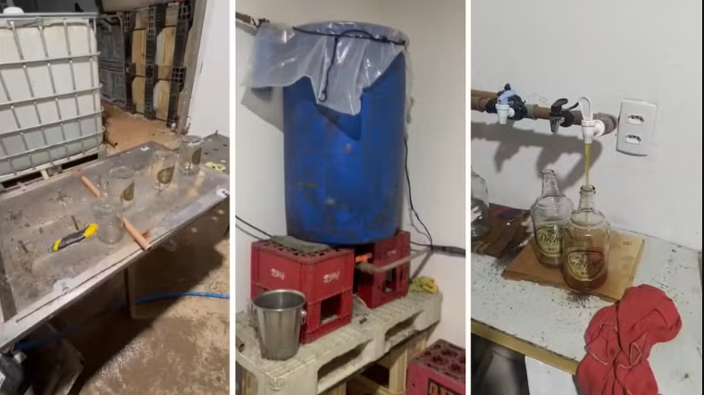 Três homens são presos por falsificação de bebidas alcoólicas em Garanhuns