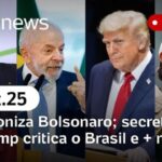 UOL News com Mauro Tagliaferri | Programa Completo | 28 de setembro de 2025