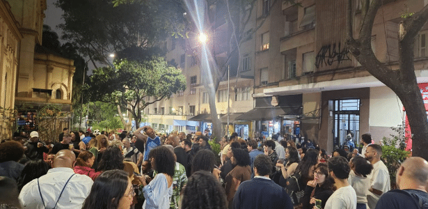 Largo Santa Cecília, dia 3 de outubro de 2025
