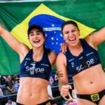 Carol Soberg e Rebecca faturam bronze no Mundial de vôlei de praia