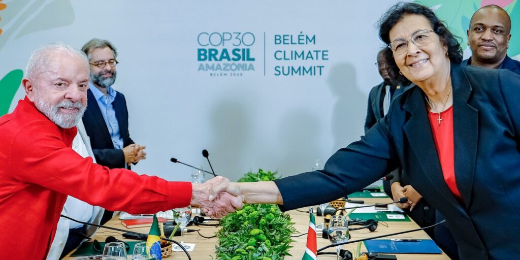 Lula se reúne com líderes do Suriname e de Papua Nova Guiné na COP30