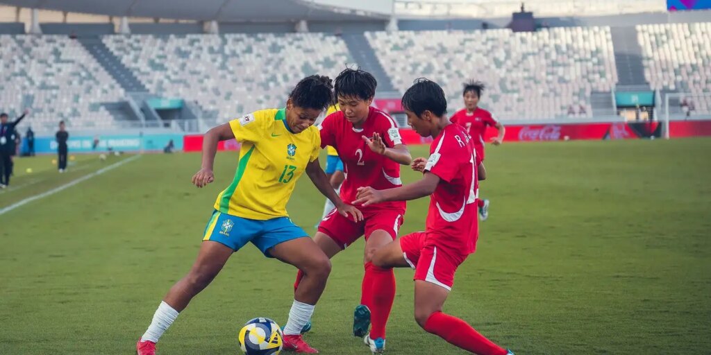 Mundial Sub-17 Feminino: Brasil luta, mas perde para Coreia do Norte