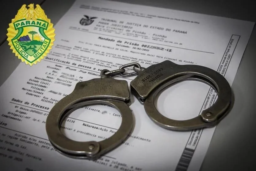 Polícia prende homem com mandado em aberto em Lidianópolis