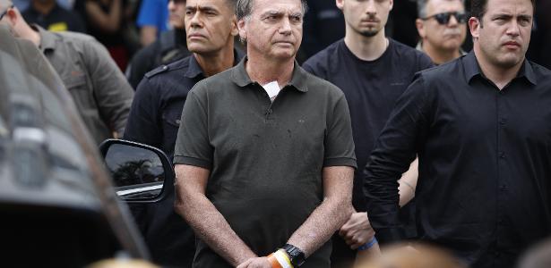 O ex-presidente Jair Bolsonaro (PL), que está preso na PF em Brasília