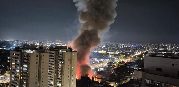 Imagem mostra momento de explosão em imóvel usado para guardar fogos de artifício no Tatuapé, zona leste de SP