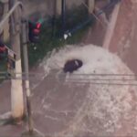 Rompimento de adutora da Sabesp alaga ruas em SP - 13/11/2025 - Cotidiano