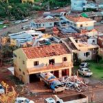 90% da estrutura da cidade de Rio Bonito do Iguaçu foi destruída