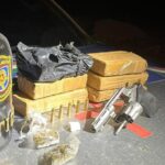 4º BPM apreende arma de fogo e drogas durante operação em Agrestina