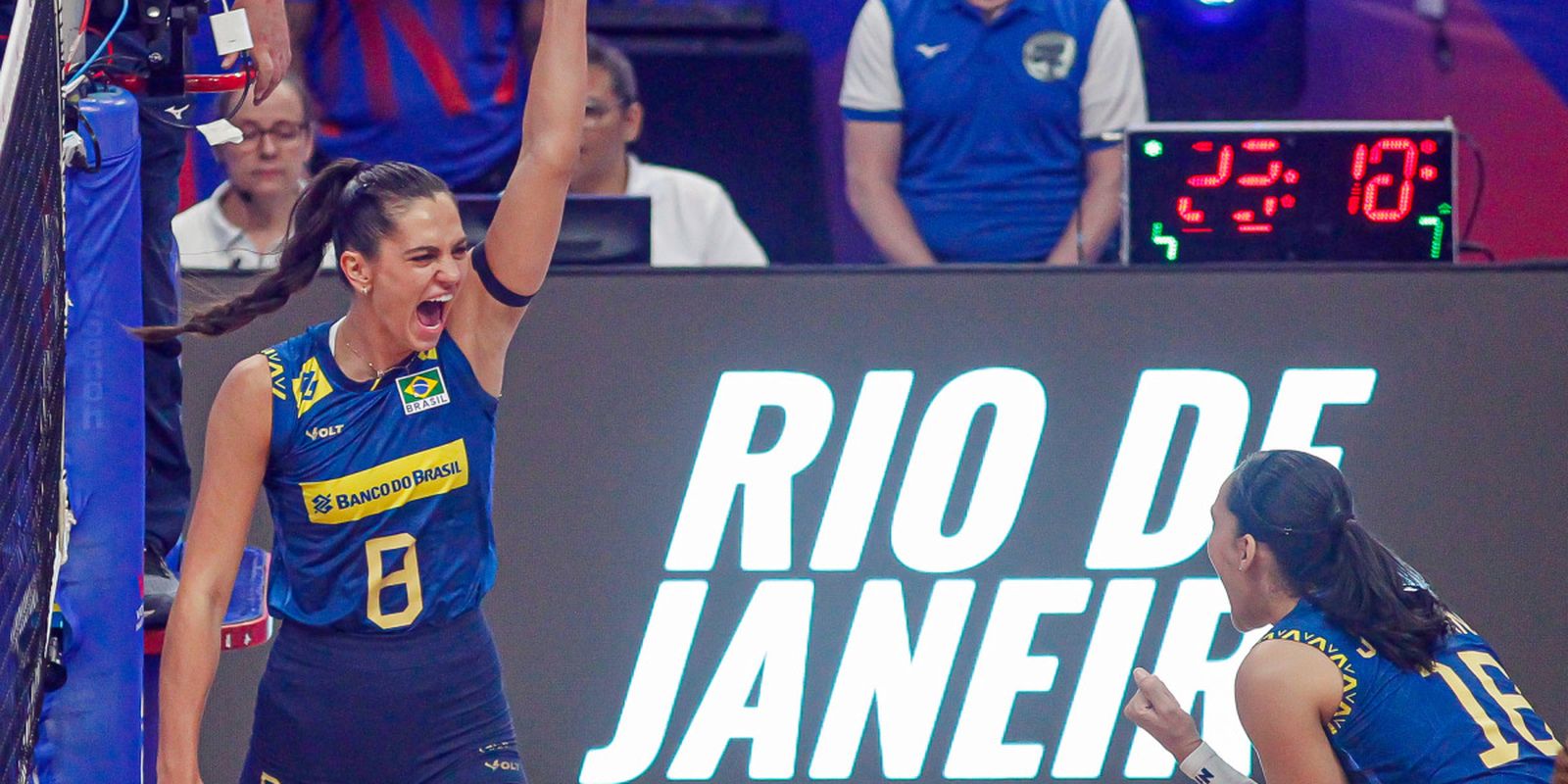 Central Julia Kudiess é eleita a 5ª melhor jogadora do vôlei mundial