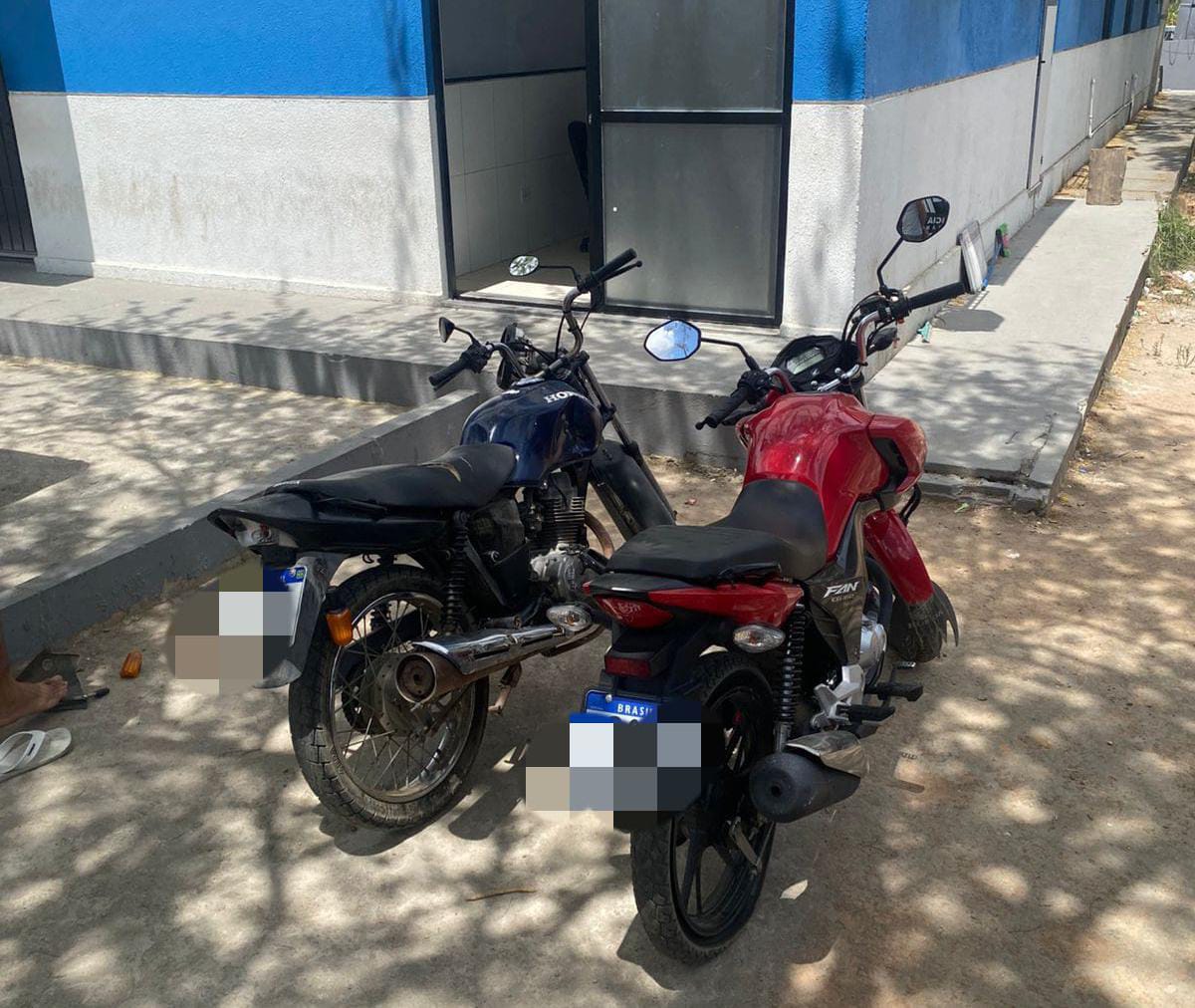 Guarda Municipal recupera duas motocicletas roubadas no mesmo dia em Caruaru