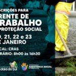 Cras de Jandaia do Sul abre inscrições para frente de trabalho social