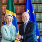 Lula se encontrou com a presidente da Comissão Europeia, Ursula von der Leyen, no Rio de Janeiro