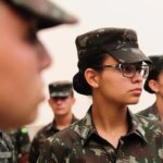 Exército inicia no Rio incorporação da 1ª turma de mulheres recrutas