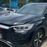 Falsa viatura foi apreendida enquanto era carregada dentro de concessionária na zona sul de São Paulo