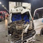Tragédia na BR-232: passageiro morre após colisão entre caminhões em túnel de Gravatá