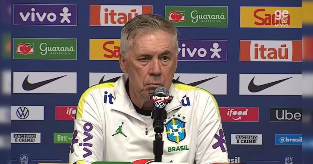 Ancelotti pede paciência e defende preparação da Seleção Brasileira antes de Brasil x Croácia