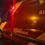 Bombeiros atendem sequência de acidentes na BR-376 em Mauá da Serra