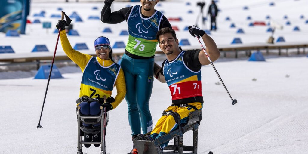 Esqui brasileiro mira 2ª medalha paralímpica em adeus a Milão-Cortina