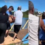 Morador é resgatado de jet ski ao se afogar no Lago Saracura em Faxinal