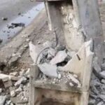 Motorista fica ferido após colidir carro contra poste em Ivaiporã