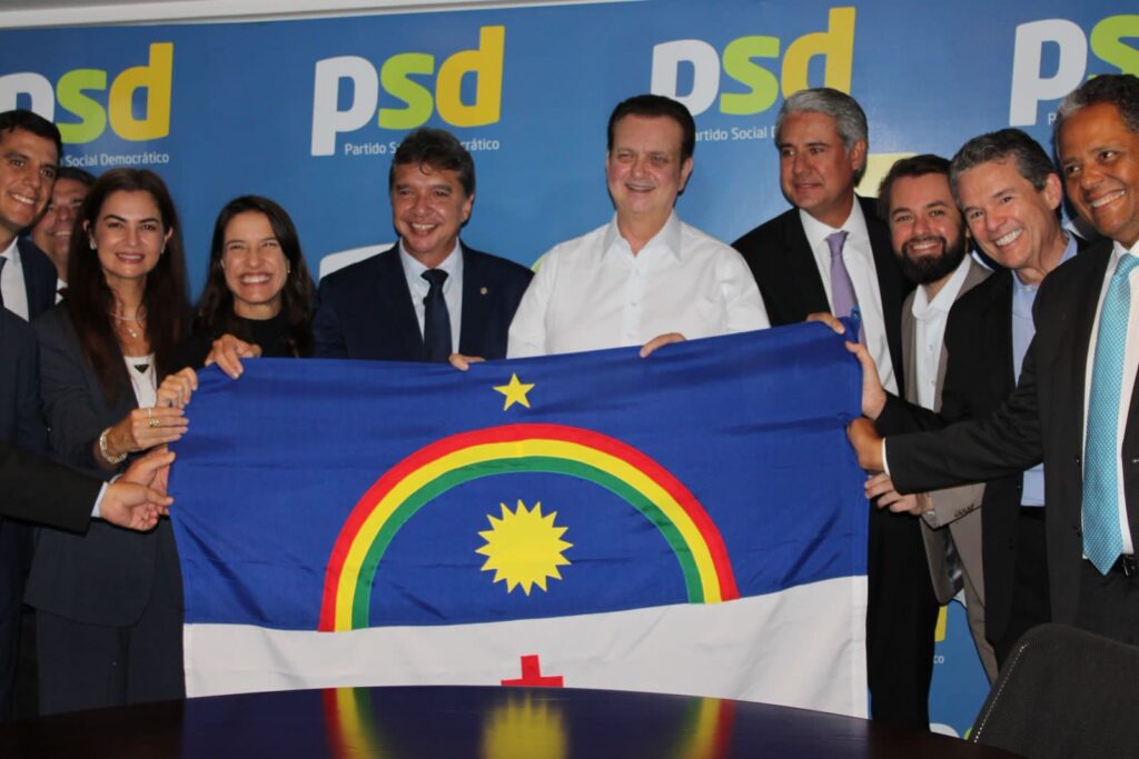 Raquel Lyra e Kassab filiam Guilherme Uchoa Junior ao PSD, reforçando a bancada pernambucana do partido na Câmara