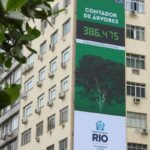 Rio lança painel para população acompanhar plantio de árvores