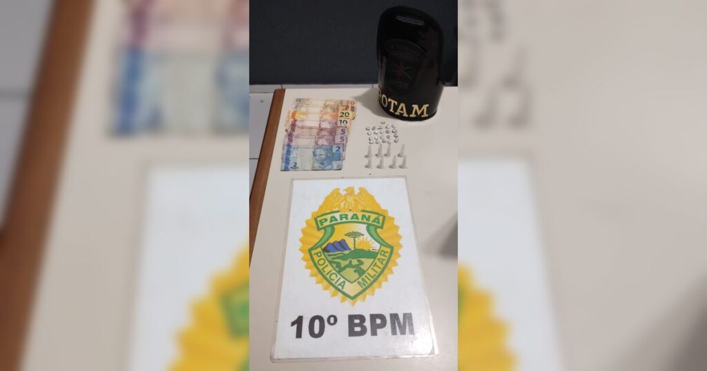 Rotam prende suspeito de tráfico de drogas após monitoramento em Mauá da Serra