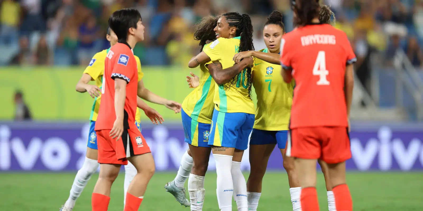 Brasil deslancha com Kerolin e goleia Coreia do Sul pelo Fifa Series