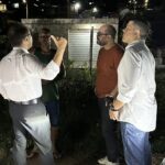 Líder comunitário Motta das Rendeiras cobra melhorias e leva pré-candidato Edilson Tavares ao bairro