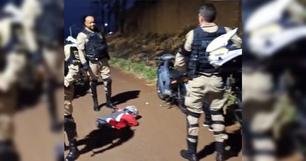 Mulher é presa pela Rocam com Honda Biz adulterada em Apucarana