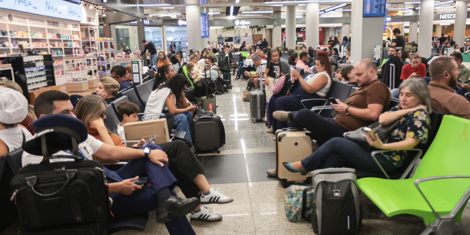 Pane técnica cancela pousos e decolagens no Aeroporto de Congonhas