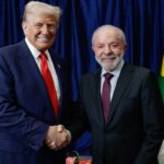 Comércio e crime organizado serão temas da reunião entre Lula e Trump