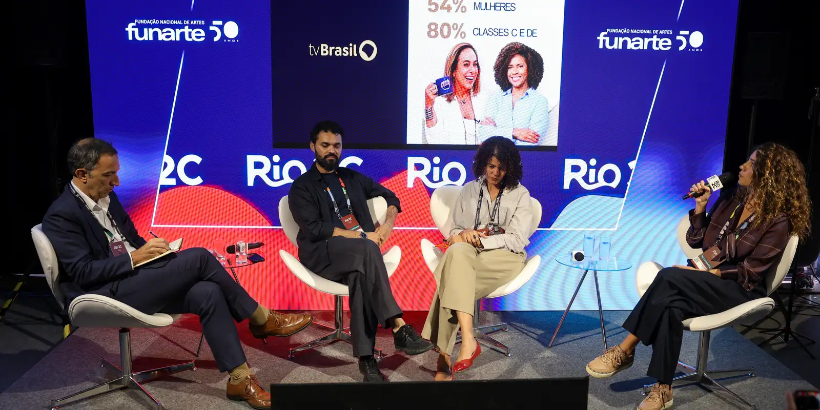 Debate no Rio2C destaca inovação, TV 3.0 e incentivo ao audiovisual