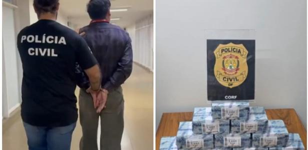 Homem é preso após sacar R$ 1 milhão de agência bancária no DF