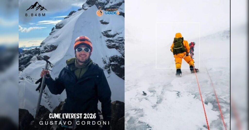 Paranaense atinge o cume do Everest e alerta sobre perigos da descida: 'Ainda não acabou'