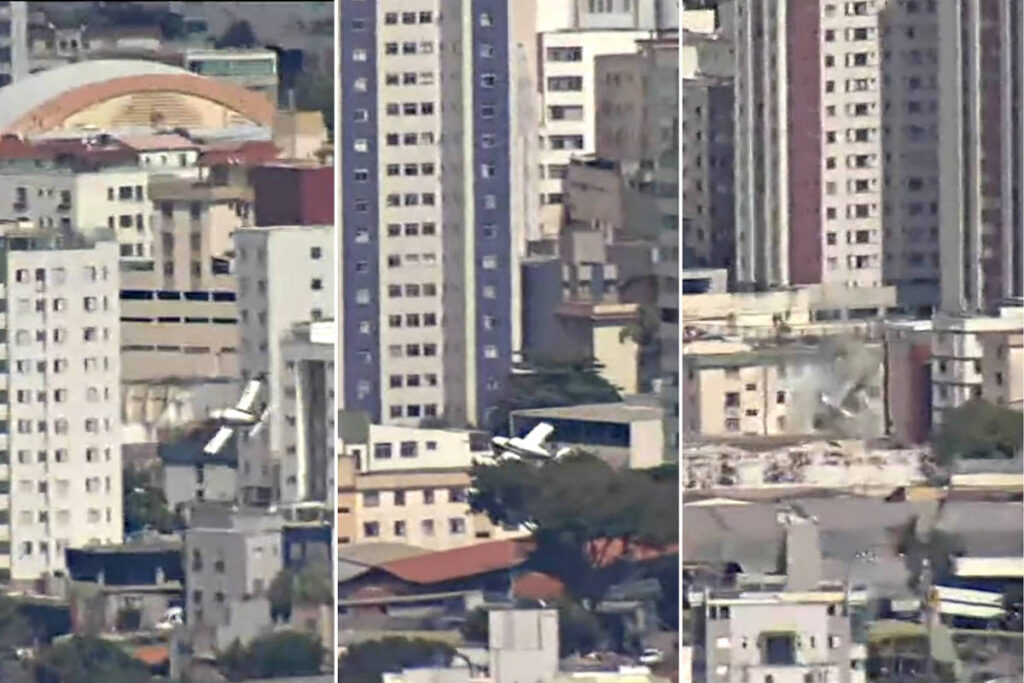 Vídeo mostra decolagem de avião em Teófilo Otoni - 06/05/2026 - Cotidiano
