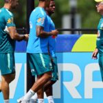 Ainda sem Raphinha, Brasil inicia preparação para as oitavas de final