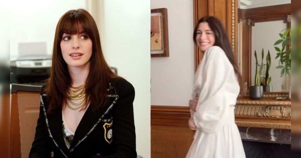 Aos 43 anos, Anne Hathaway anuncia gravidez de seu terceiro filho